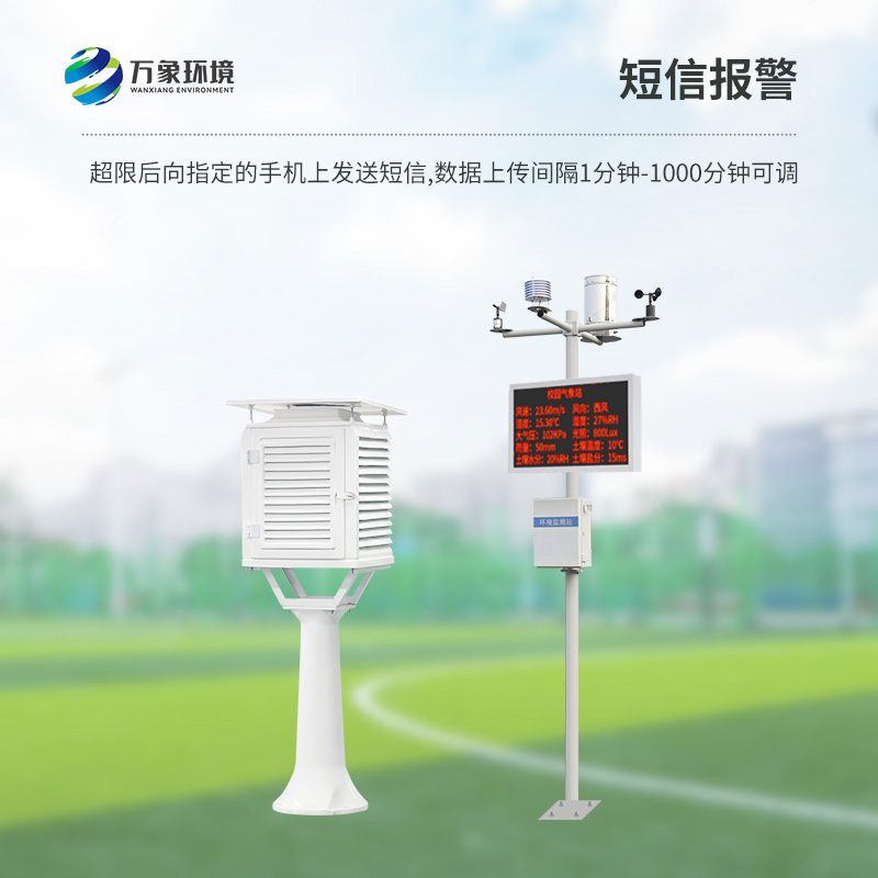 校園氣象檢測站：可以增強師生應急響應能力