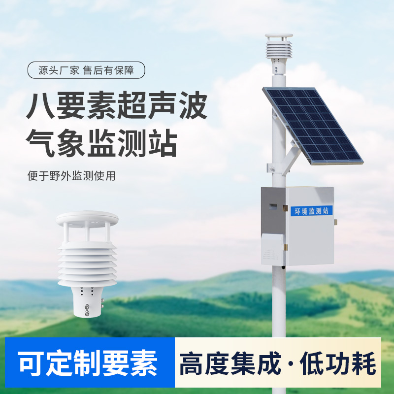 從氣象監測到城市規劃：超聲波八要素氣象站