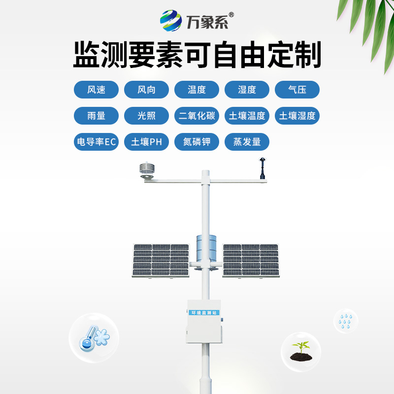 自動小型氣象站，穩定持久的監測保障
